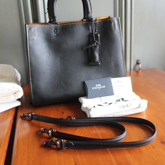 NWT Coach Rogue 30 in Black - Picture 14 of 15